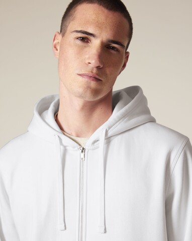 Mixer - Der Unisex-Zip-Hoodie - White - 5XL bedrucken, Art.-Nr. STSU205C0015X Mixer - Der Unisex-Zip-Hoodie - White - 5XL bedrucken, Art.-Nr. STSU205C0015X