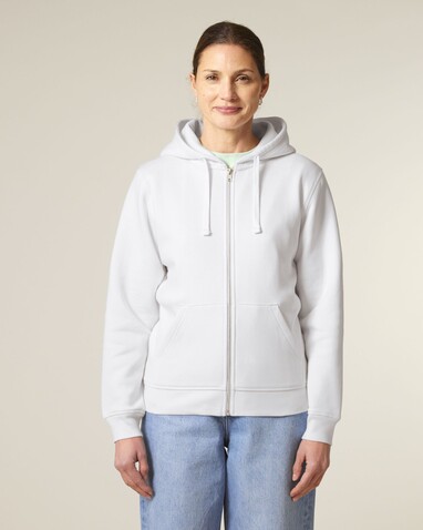 Mixer - Der Unisex-Zip-Hoodie - White - XL bedrucken, Art.-Nr. STSU205C0011X