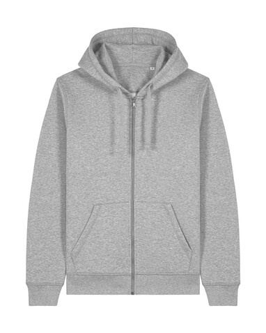 Mixer - Der Unisex-Zip-Hoodie - Heather Grey - M bedrucken, Art.-Nr. STSU205C2501M Mixer - Der Unisex-Zip-Hoodie - Heather Grey - M bedrucken, Art.-Nr. STSU205C2501M