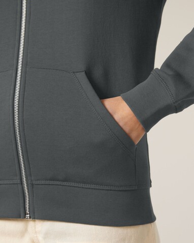 Mixer - Der Unisex-Zip-Hoodie - Anthracite - M bedrucken, Art.-Nr. STSU205C2531M Mixer - Der Unisex-Zip-Hoodie - Anthracite - M bedrucken, Art.-Nr. STSU205C2531M