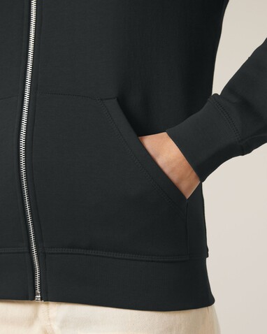 Mixer - Der Unisex-Zip-Hoodie - Black - 4XL bedrucken, Art.-Nr. STSU205C0024X