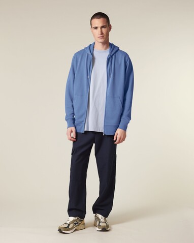 Connector 2.0 - Der Unisex-Zip-Hoodie aus French Terry - Bright Blue - 3XL bedrucken, Art.-Nr. STSU207C0533X Connector 2.0 - Der Unisex-Zip-Hoodie aus French Terry - Bright Blue - 3XL bedrucken, Art.-Nr. STSU207C0533X