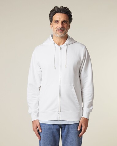 Connector 2.0 - Der Unisex-Zip-Hoodie aus French Terry - White - XXL bedrucken, Art.-Nr. STSU207C0012X Connector 2.0 - Der Unisex-Zip-Hoodie aus French Terry - White - XXL bedrucken, Art.-Nr. STSU207C0012X