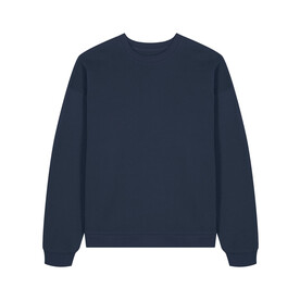 Radder 2.0 - Oversize-Crewneck-Sweatshirt - French Navy - 3XL bedrucken, Art.-Nr. STSU208C7273X