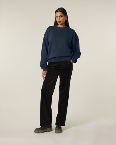 Radder 2.0 - Oversize-Crewneck-Sweatshirt - French Navy - 3XL bedrucken, Art.-Nr. STSU208C7273X