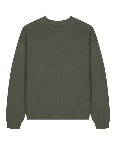 Radder 2.0 - Das Oversized Rundhals-Unisex-Sweatshirt - Khaki - XL bedrucken, Art.-Nr. STSU208C2231X