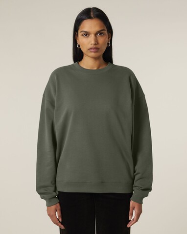 Radder 2.0 - Das Oversized Rundhals-Unisex-Sweatshirt - Khaki - XXL bedrucken, Art.-Nr. STSU208C2232X Radder 2.0 - Das Oversized Rundhals-Unisex-Sweatshirt - Khaki - XXL bedrucken, Art.-Nr. STSU208C2232X