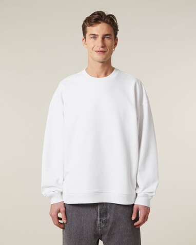 Radder 2.0 - Das Oversized Rundhals-Unisex-Sweatshirt - White - XS bedrucken, Art.-Nr. STSU208C001XS Radder 2.0 - Das Oversized Rundhals-Unisex-Sweatshirt - White - XS bedrucken, Art.-Nr. STSU208C001XS