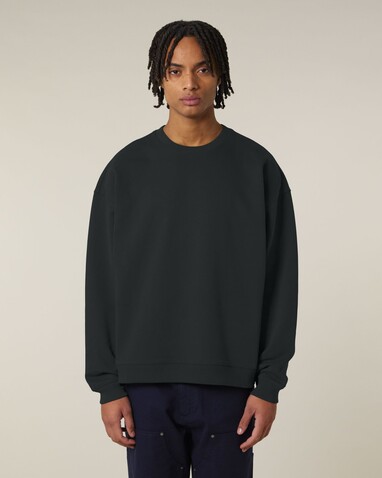 Radder 2.0 - Das Oversized Rundhals-Unisex-Sweatshirt - Black - 3XL bedrucken, Art.-Nr. STSU208C0023X Radder 2.0 - Das Oversized Rundhals-Unisex-Sweatshirt - Black - 3XL bedrucken, Art.-Nr. STSU208C0023X
