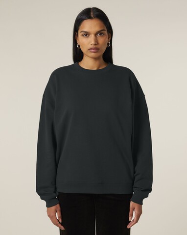 Radder 2.0 - Das Oversized Rundhals-Unisex-Sweatshirt - Black - XXL bedrucken, Art.-Nr. STSU208C0022X Radder 2.0 - Das Oversized Rundhals-Unisex-Sweatshirt - Black - XXL bedrucken, Art.-Nr. STSU208C0022X