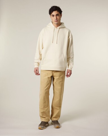 Slammer 2.0 - Der Oversized Unisex-Hoodie - Natural Raw - M bedrucken, Art.-Nr. STSU209C0541M