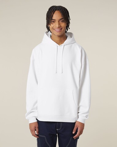 Slammer 2.0 - Der Oversized Unisex-Hoodie - White - M bedrucken, Art.-Nr. STSU209C0011M