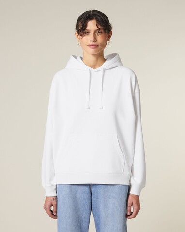 Slammer 2.0 - Der Oversized Unisex-Hoodie - White - XL bedrucken, Art.-Nr. STSU209C0011X