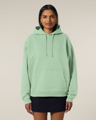 Slammer 2.0 - Der Oversized Unisex-Hoodie - Misty Jade - M bedrucken, Art.-Nr. STSU209C7351M
