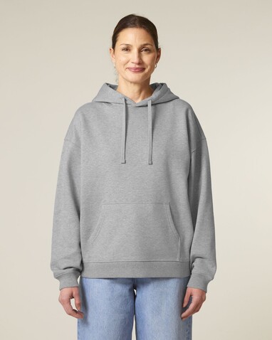 Slammer 2.0 - Der Oversized Unisex-Hoodie - Heather Grey - XXS bedrucken, Art.-Nr. STSU209C2502S