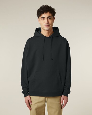 Slammer 2.0 - Der Oversized Unisex-Hoodie - Black - L bedrucken, Art.-Nr. STSU209C0021L