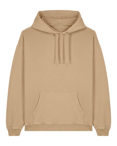 Slammer 2.0 vintage - Oversize Garment-Dyed-Hoodie-Sweatshirt - G. Dyed Latte - 3XL bedrucken, Art.-Nr. STSU211C7333X