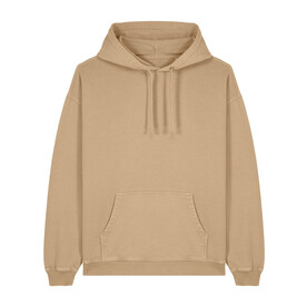 Slammer 2.0 vintage - Oversize Garment-Dyed-Hoodie-Sweatshirt - G. Dyed Latte - 3XL bedrucken, Art.-Nr. STSU211C7333X