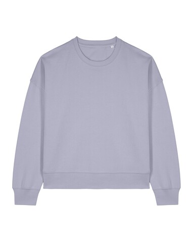 Stella Alma - Das Iconic Damen-Rundhals-Sweatshirt - Lavender - XS bedrucken, Art.-Nr. STSW212C063XS
