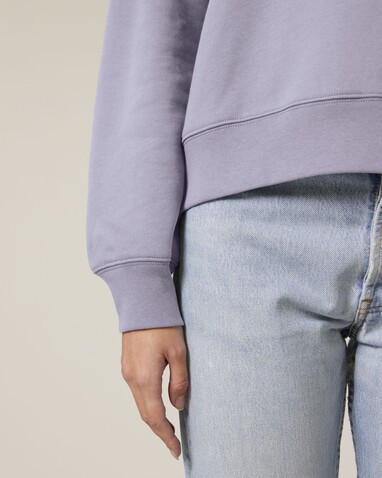 Stella Alma - Das Iconic Damen-Rundhals-Sweatshirt - Lavender - XL bedrucken, Art.-Nr. STSW212C0631X