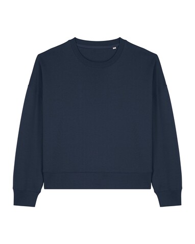 Stella Alma - Das Iconic Damen-Rundhals-Sweatshirt - French Navy - XXL bedrucken, Art.-Nr. STSW212C7272X