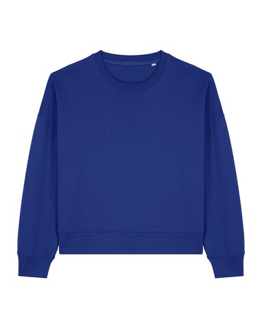Stella Alma - Das Iconic Damen-Rundhals-Sweatshirt - Worker Blue - XXL bedrucken, Art.-Nr. STSW212C0882X