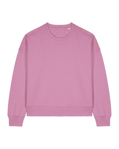 Stella Alma - Das Iconic Damen-Rundhals-Sweatshirt - Bubble Pink - M bedrucken, Art.-Nr. STSW212C1291M