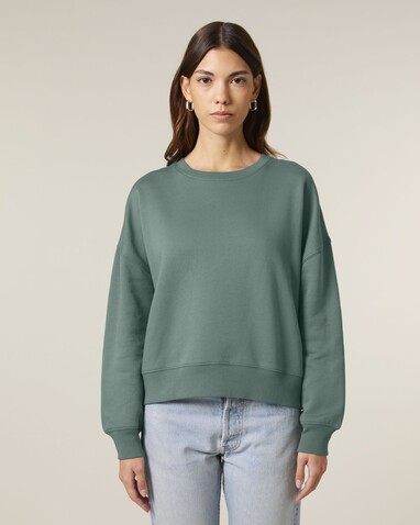 Stella Alma - Das Iconic Damen-Rundhals-Sweatshirt - Green Bay - S bedrucken, Art.-Nr. STSW212C1441S