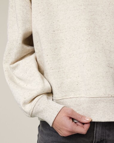 Stella Alma - Das Iconic Damen-Rundhals-Sweatshirt - Eco Heather - XS bedrucken, Art.-Nr. STSW212C147XS