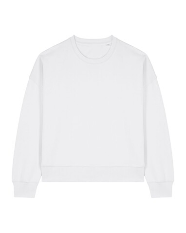 Stella Alma - Das Iconic Damen-Rundhals-Sweatshirt - White - S bedrucken, Art.-Nr. STSW212C0011S