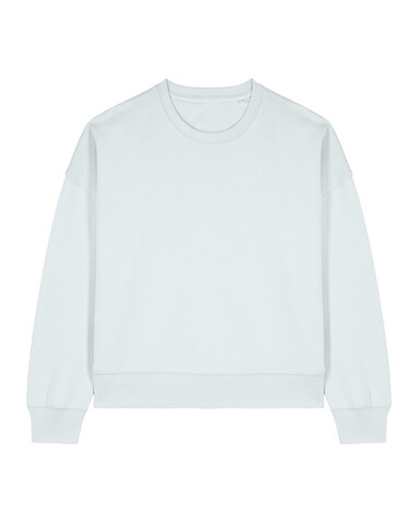 Stella Alma - Das Iconic Damen-Rundhals-Sweatshirt - Blue Ice - L bedrucken, Art.-Nr. STSW212C7281L
