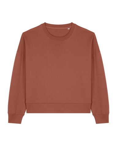 Stella Alma - Das Iconic Damen-Rundhals-Sweatshirt - Heritage Brown - XS bedrucken, Art.-Nr. STSW212C730XS