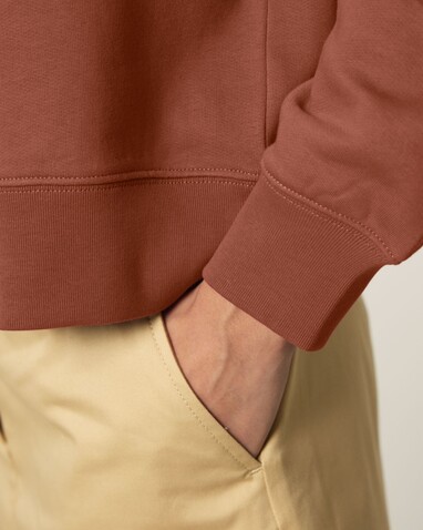 Stella Alma - Das Iconic Damen-Rundhals-Sweatshirt - Heritage Brown - S bedrucken, Art.-Nr. STSW212C7301S