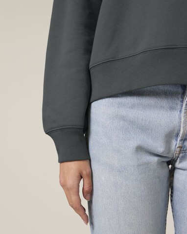 Stella Alma - Das Iconic Damen-Rundhals-Sweatshirt - Anthracite - XL bedrucken, Art.-Nr. STSW212C2531X