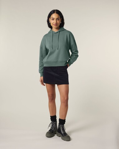 Stella Nora - Der Iconic Damen-Hoodie - Green Bay - XXL bedrucken, Art.-Nr. STSW213C1442X