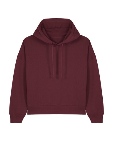 Stella Nora - Der Iconic Damen-Hoodie - Burgundy - XL bedrucken, Art.-Nr. STSW213C2441X
