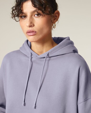 Stella Nora - Der Iconic Damen-Hoodie - Lavender - L bedrucken, Art.-Nr. STSW213C0631L
