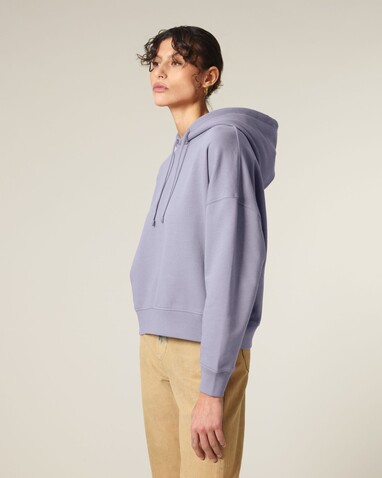 Stella Nora - Der Iconic Damen-Hoodie - Lavender - XS bedrucken, Art.-Nr. STSW213C063XS