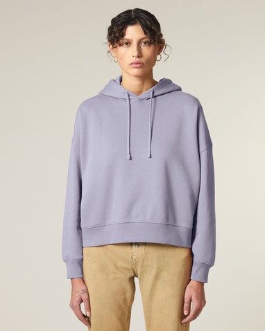 Stella Nora - Der Iconic Damen-Hoodie - Lavender - L bedrucken, Art.-Nr. STSW213C0631L