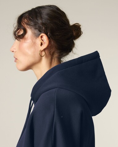 Stella Nora - Der Iconic Damen-Hoodie - French Navy - S bedrucken, Art.-Nr. STSW213C7271S