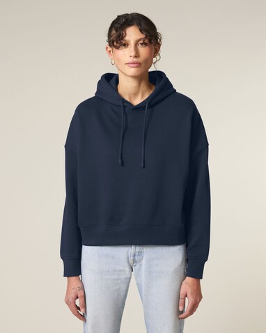 Stella Nora - Der Iconic Damen-Hoodie - French Navy - XS bedrucken, Art.-Nr. STSW213C727XS