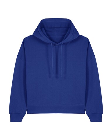 Stella Nora - Der Iconic Damen-Hoodie - Worker Blue - M bedrucken, Art.-Nr. STSW213C0881M
