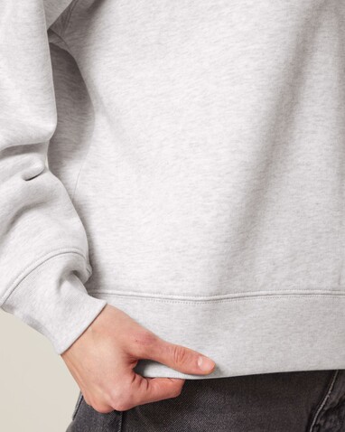 Stella Nora - Der Iconic Damen-Hoodie - Cool Heather Grey - XS bedrucken, Art.-Nr. STSW213C146XS