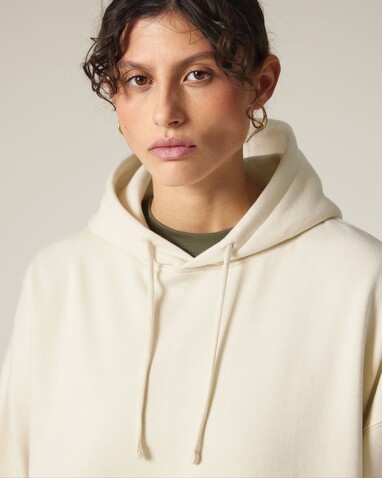 Stella Nora - Der Iconic Damen-Hoodie - Natural Raw - L bedrucken, Art.-Nr. STSW213C0541L