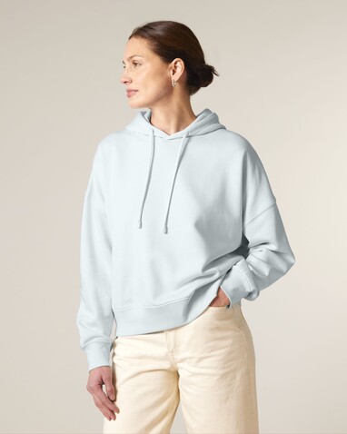 Stella Nora - Der Iconic Damen-Hoodie - Blue Ice - XS bedrucken, Art.-Nr. STSW213C728XS