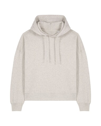 Stella Nora - Der Iconic Damen-Hoodie - Heather Haze - XXL bedrucken, Art.-Nr. STSW213C7312X
