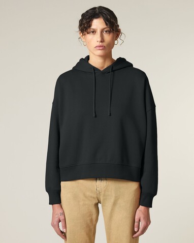 Stella Nora - Der Iconic Damen-Hoodie - Black - XL bedrucken, Art.-Nr. STSW213C0021X