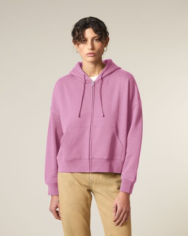 Stella Ida - Der Iconic Damen-Zip-Hoodie - Bubble Pink - XL bedrucken, Art.-Nr. STSW214C1291X
