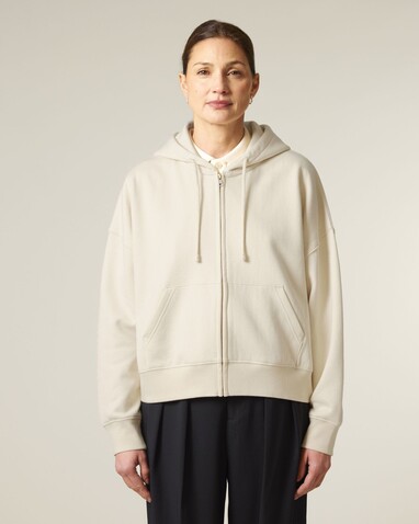 Stella Ida - Der Iconic Damen-Zip-Hoodie - Natural Raw - XXL bedrucken, Art.-Nr. STSW214C0542X