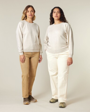Stella Clara - Das Damen-Raglan-Rundhals-Sweatshirt - Eco Heather - S bedrucken, Art.-Nr. STSW217C1471S Stella Clara - Das Damen-Raglan-Rundhals-Sweatshirt - Eco Heather - S bedrucken, Art.-Nr. STSW217C1471S